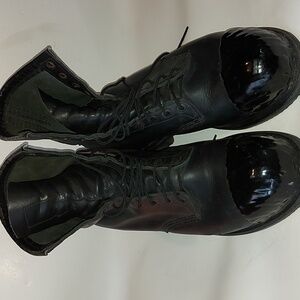 Redwing 4473, steel toe boots, black leather,  made USA, very good condition